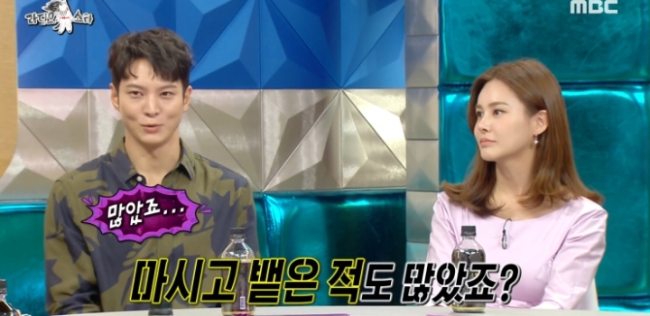 김희선 앞에서 와인 한 잔 마시고 바로 기절한 주원.jpg | 인스티즈