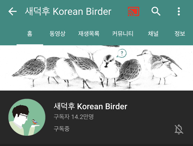 오늘자 새전문 새덕후 유튜버님 나이 공개 ㄷㄷ | 인스티즈