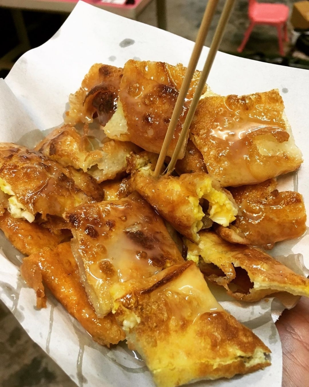 태국 길거리 음식이라는 바나나로띠.....jpg | 인스티즈