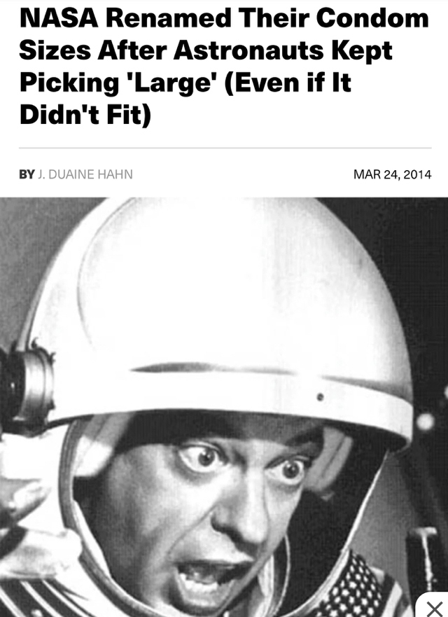 뿌슝빠슝) 우주에서 쓰는 콘돔이 있다?! | 인스티즈