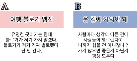 해외여행갈때 본인의 선택은 | 인스티즈