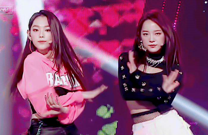이번주 인기가요 강미나 김세정.gif | 인스티즈