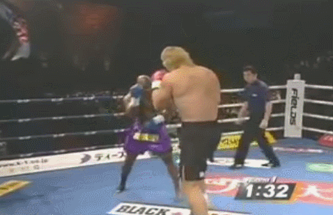 최홍만 천연 스테로이드 시절 ㄷㄷㄷㄷ gif | 인스티즈