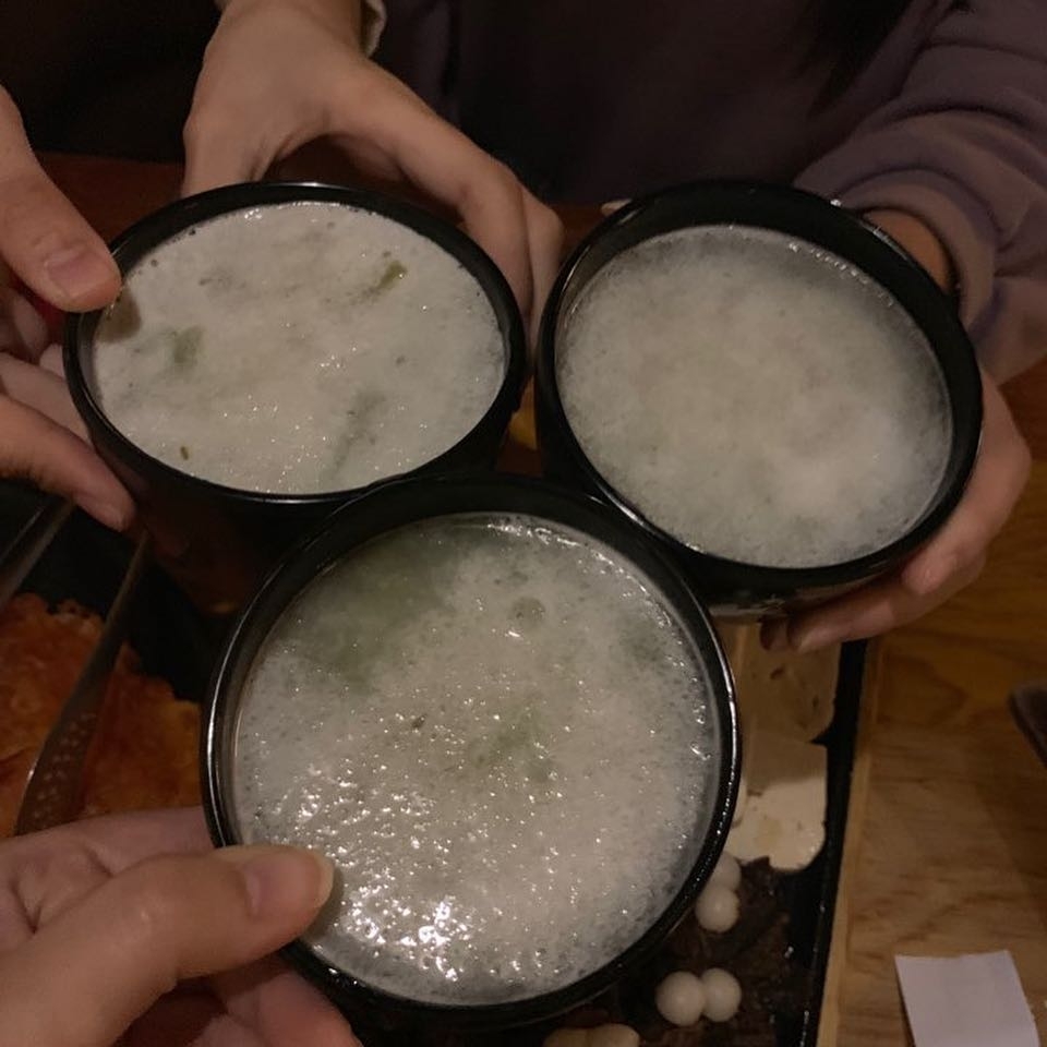 살얼음 동동 뜬 청포도막걸리......jpg | 인스티즈