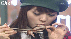 과거 걸그룹 먹방.gif | 인스티즈