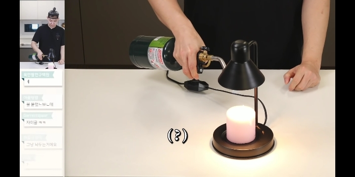 요리사가 초에 불 붙이는 방법.jpg | 인스티즈