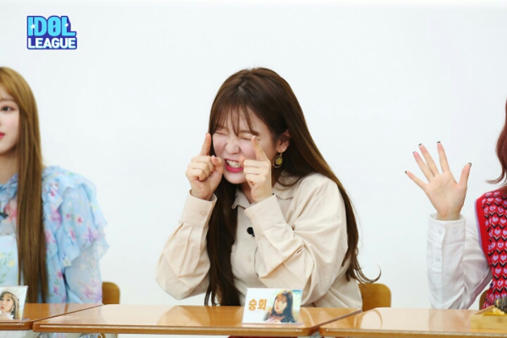 오마이걸 아이돌리그 현장 비하인드.jpg | 인스티즈