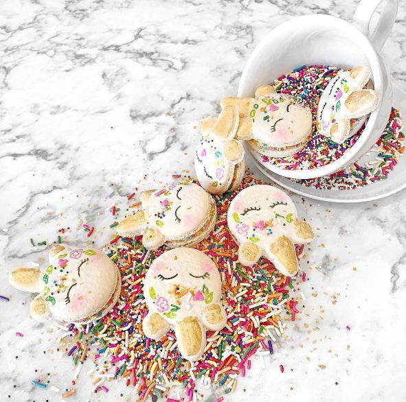 미국의 한 베이커리 마카롱들 | 인스티즈