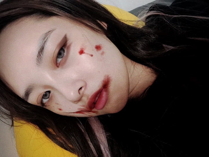 소나무 뉴썬 할로윈 셀카 | 인스티즈