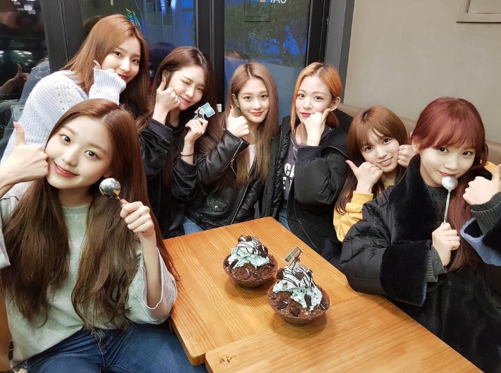 프로미스나인-아이즈원 회식 사진 | 인스티즈