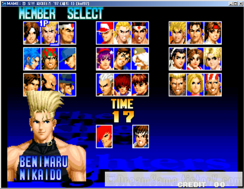 본인이 가장 즐겨했던 킹오브 캐릭터는?.jpg | 인스티즈