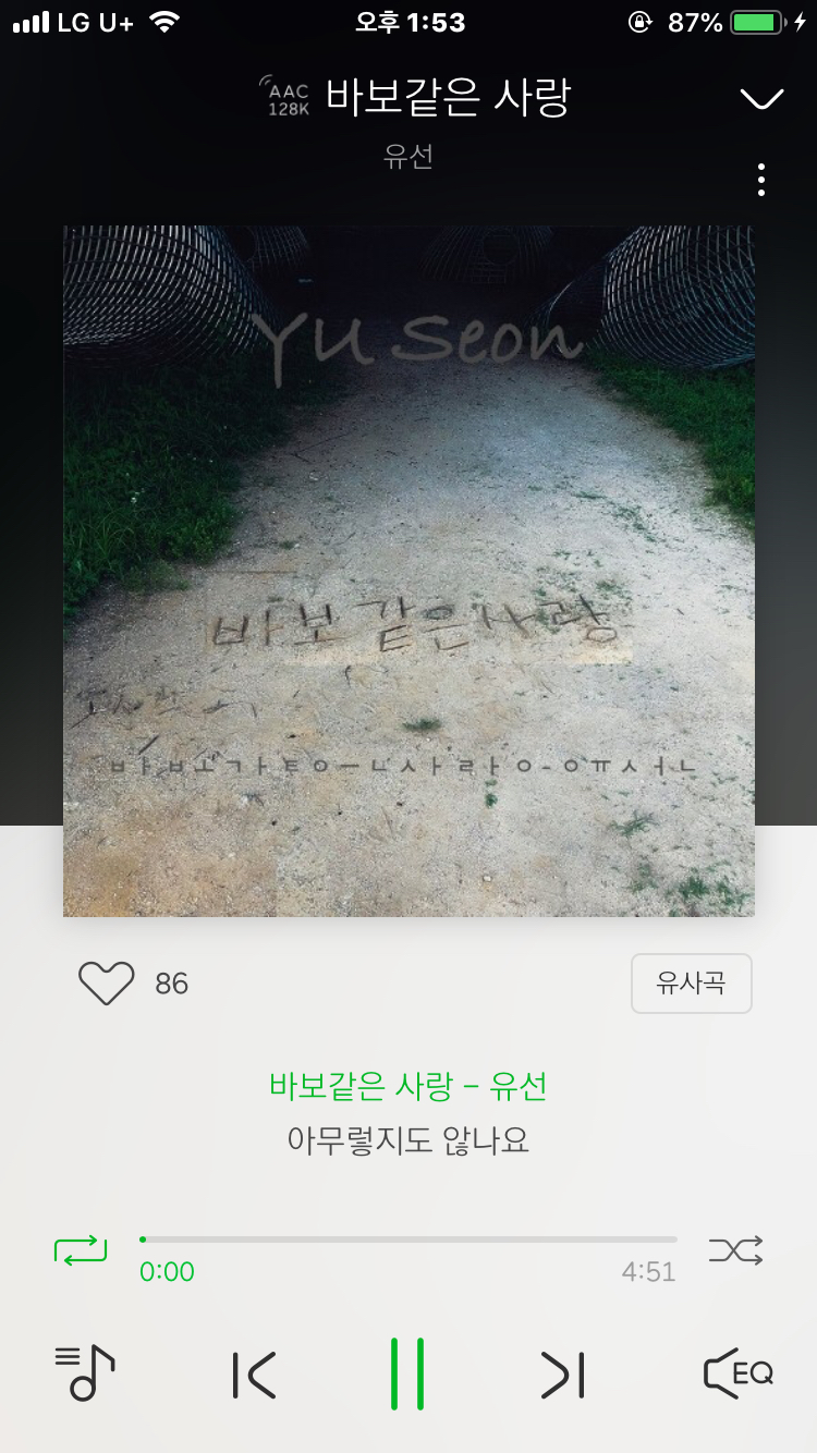 심혈을 기울인 노래추천2-인디발라드위주 | 인스티즈