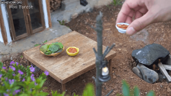 야외에서 먹는 삼겹살 클라스.gif | 인스티즈