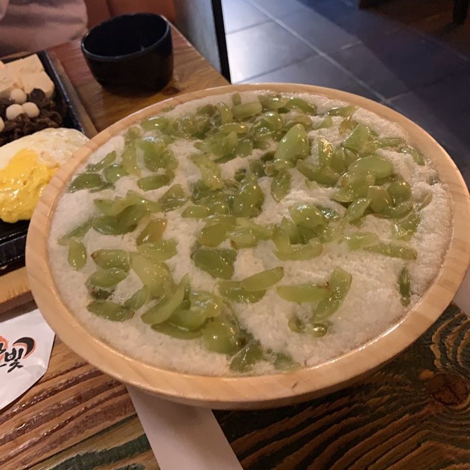 살얼음 동동 뜬 청포도막걸리......jpg | 인스티즈