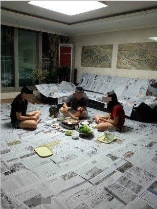 집에서 고기먹을때 바닥에 기름 안튀는법 | 인스티즈