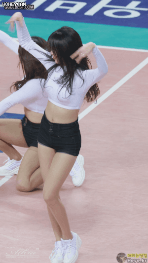 안지현 치어리더.gif | 인스티즈
