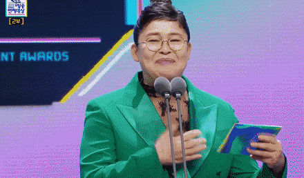 시상식 이영자 김구라 티키타카.gif | 인스티즈