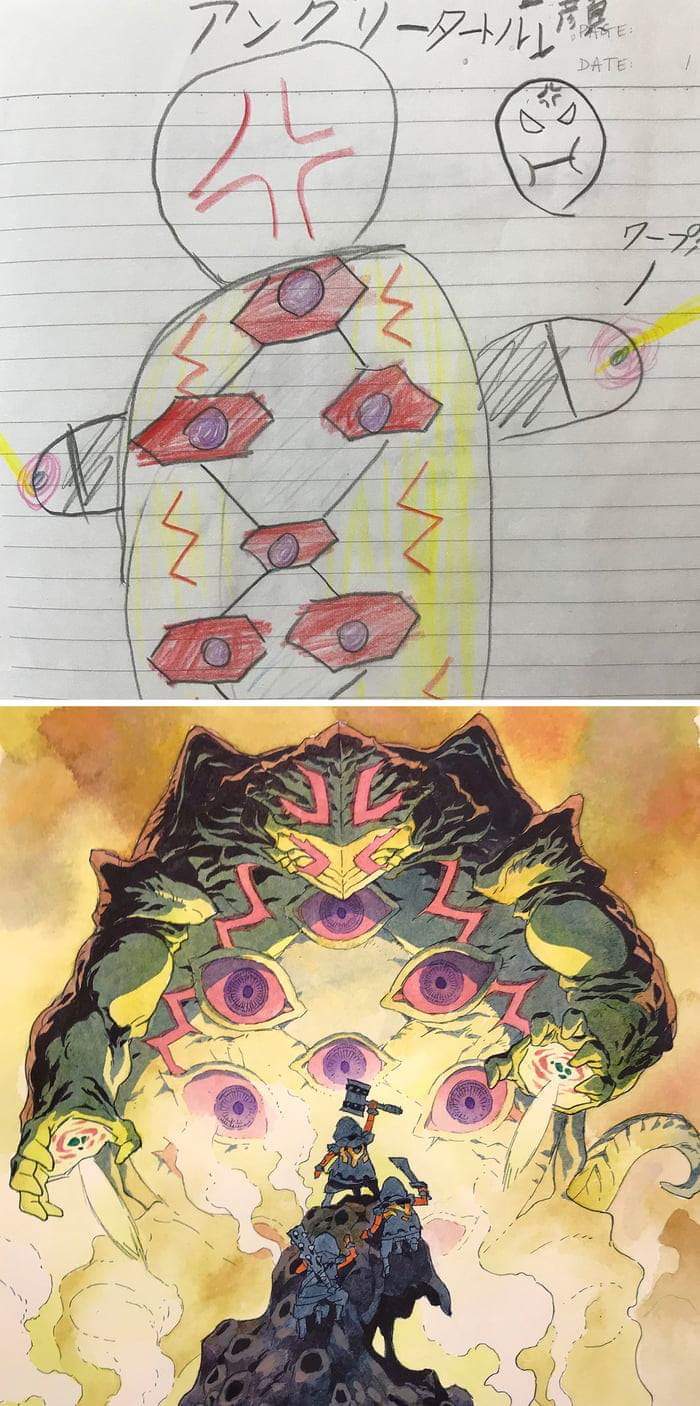 아들그림 업그레이드 해주는 금손 아빠 | 인스티즈
