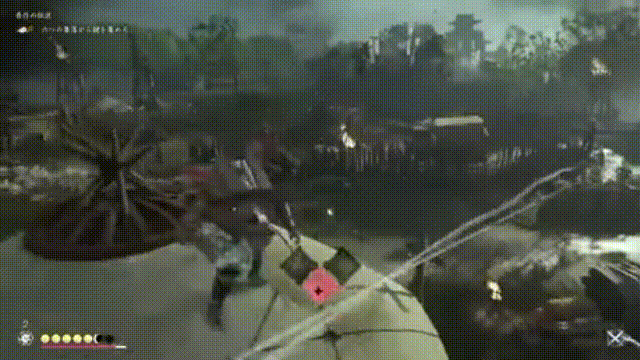 고스트 오브 쓰시마 몽골군 사격실력.gif | 인스티즈