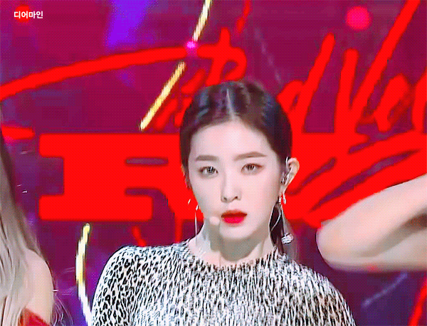 손키스 날리는 레드벨벳 아이린.gif | 인스티즈