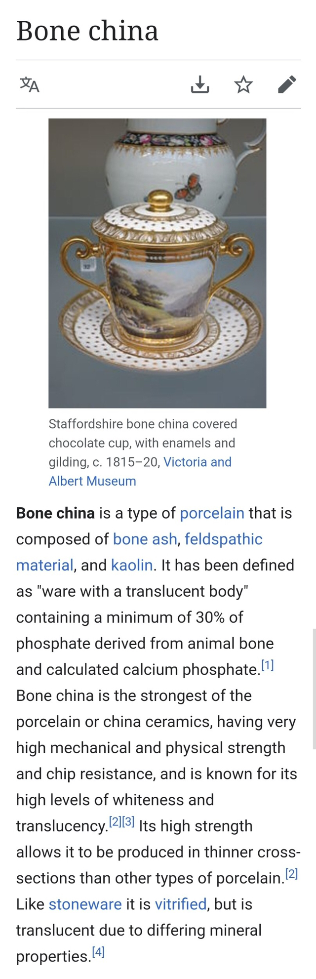 고급 도자기는 왜 본차이나 "Bone China"라고 불리는 걸까? | 인스티즈