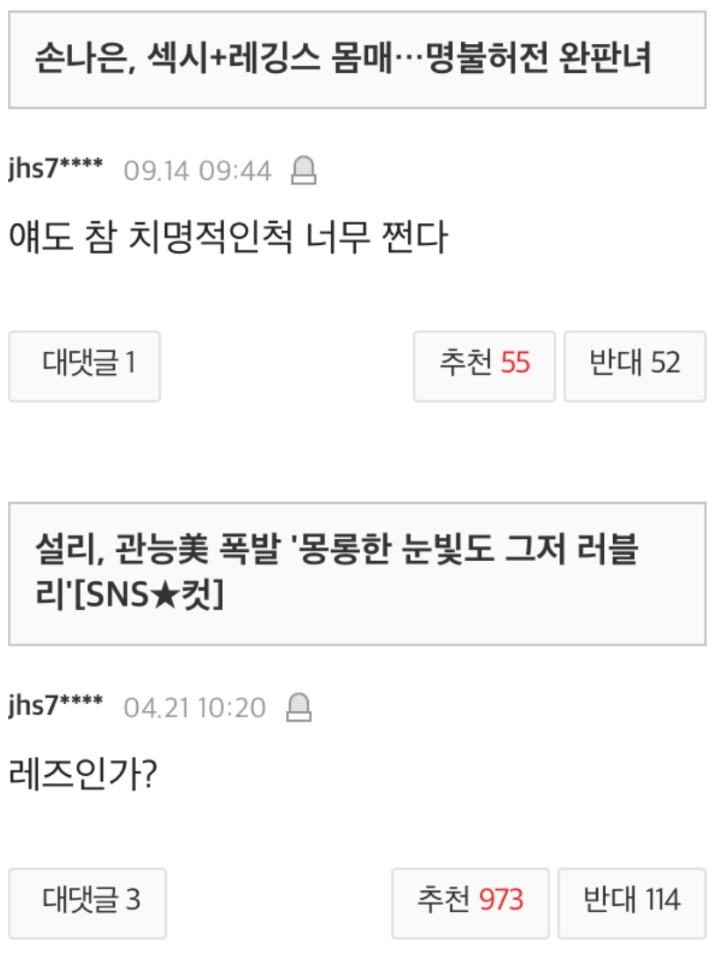 ??? : 설리 살려내라 악플러새끼들아.jpg | 인스티즈