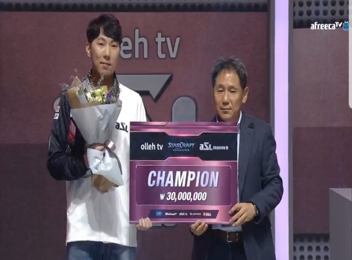 오피셜) ASL 시즌6 우승자 JPG | 인스티즈