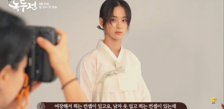 드라마때문에 여장에 도전한 배우 장동윤..gif | 인스티즈