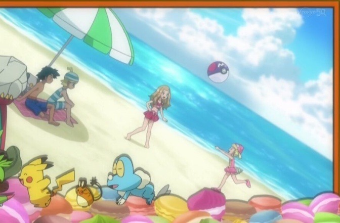 포켓몬스터 1~8세대 애니메이션 히로인들의 수영복 모음 .jpg | 인스티즈