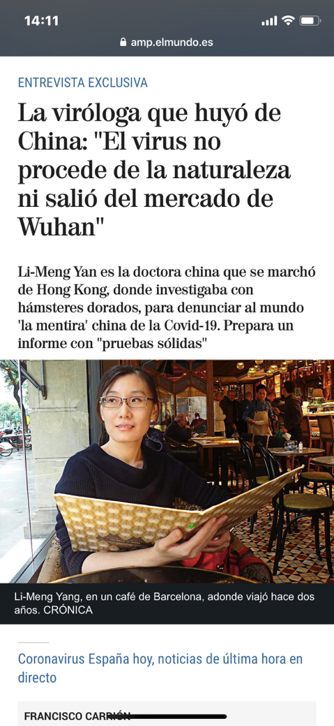 코로나 바이러스는 인공적으로 만들어졌다? | 인스티즈