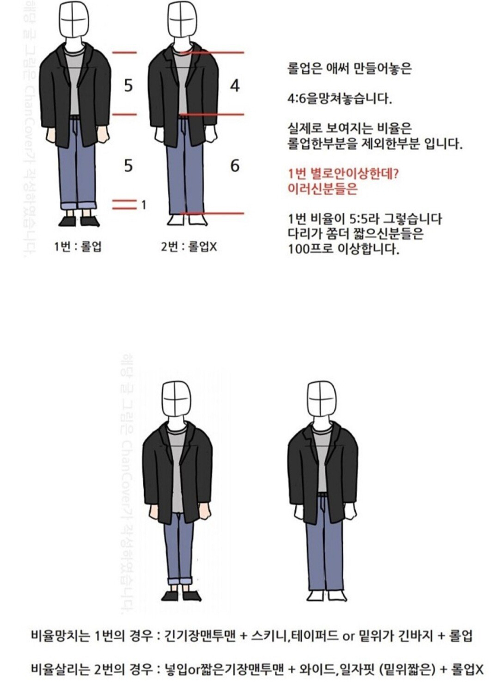 동양인 체형별 비율 좋게 입는 방법 | 인스티즈