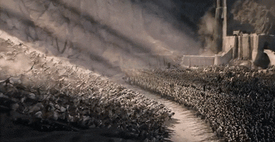 반지의 제왕 전투씬 vs .gif | 인스티즈