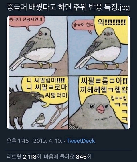 중국어 배운 사람들 공감.jpg | 인스티즈