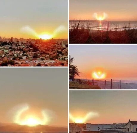 이집트에서 찍힌 태양의 모습 | 인스티즈