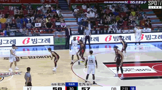 오늘자 김종규 앨리웁 덩크.gif | 인스티즈