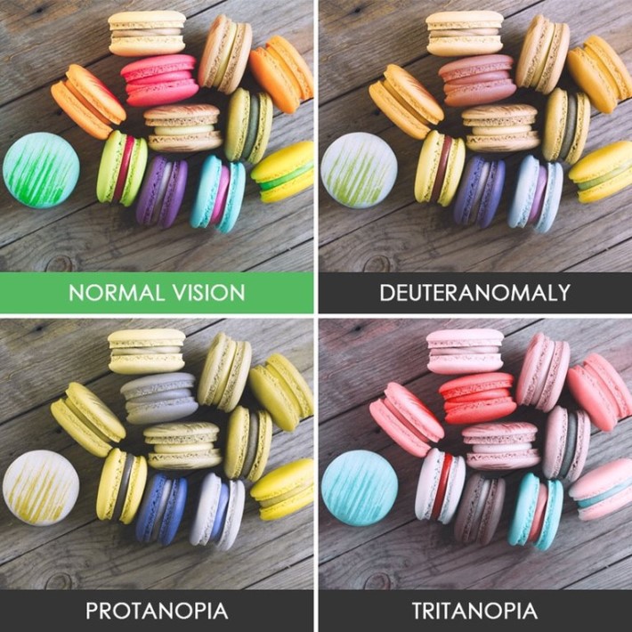 색맹이 보는 세상 | 인스티즈