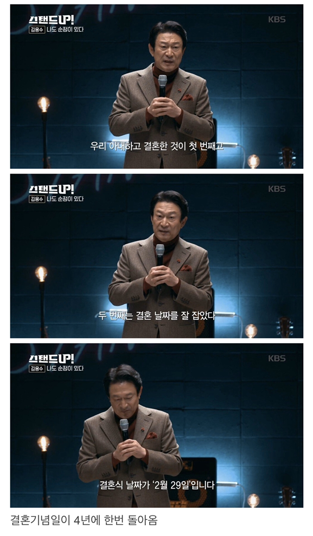 배우 김응수가 결혼식 날짜를 잘 잡았다고 생각하는 이유 | 인스티즈