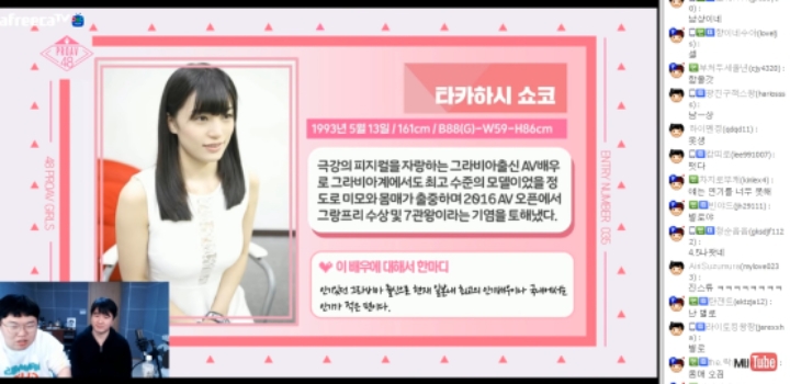 일본인 &amp; 한국인이 PICK한 24인의 AV배우들 jpg | 인스티즈
