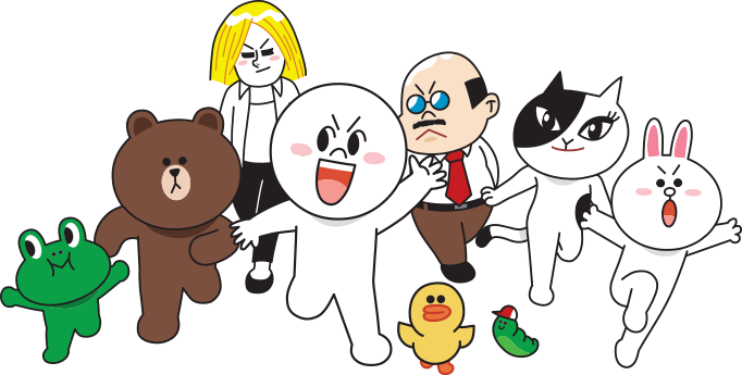 잘보면 개성쩔고 귀여운 라인프렌즈...jpg | 인스티즈