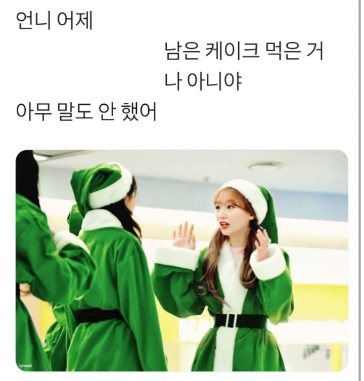 평범한 사진에 코멘트 붙여서 러블리즈 수정이 놀려먹는 팬들.jpg | 인스티즈