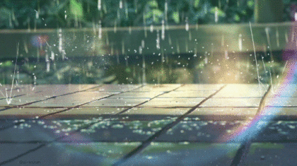 비오는 날 감성 짤.gif | 인스티즈
