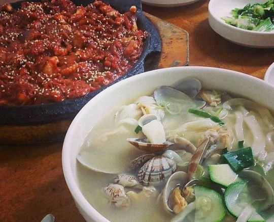 유명낙지 이미지