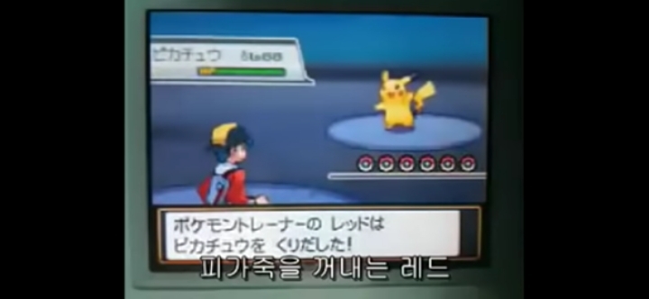 포켓몬스터 레벨 1 짜리들로 최종보스 레드 이기기 | 인스티즈