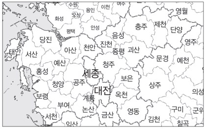 충청도 하면 떠오르는 도시는? | 인스티즈