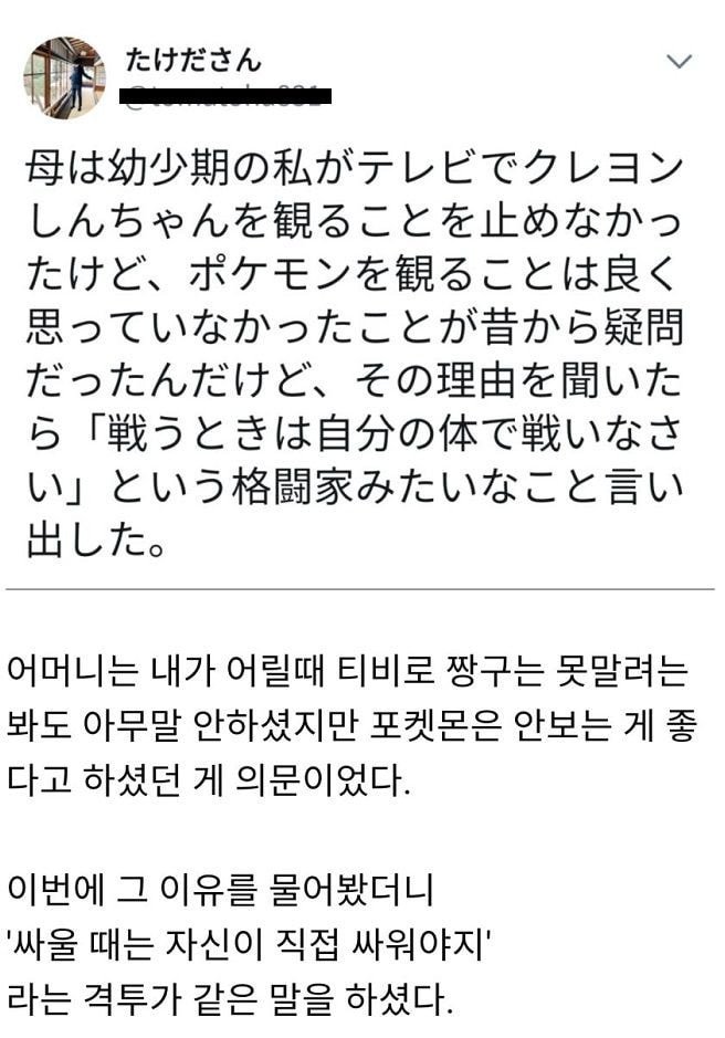 어머니가 포켓몬을 보지 말라고 한 이유 .JPG | 인스티즈