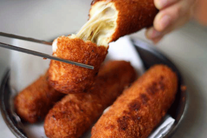 치즈스틱 움짤 | 인스티즈