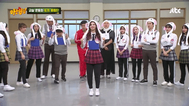 리듬타는 모습이 다양한 트와이스.gif (아형) | 인스티즈