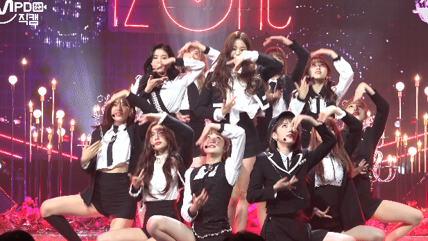 꽃 컨셉에 정점을 찍은 아이즈원 gif | 인스티즈