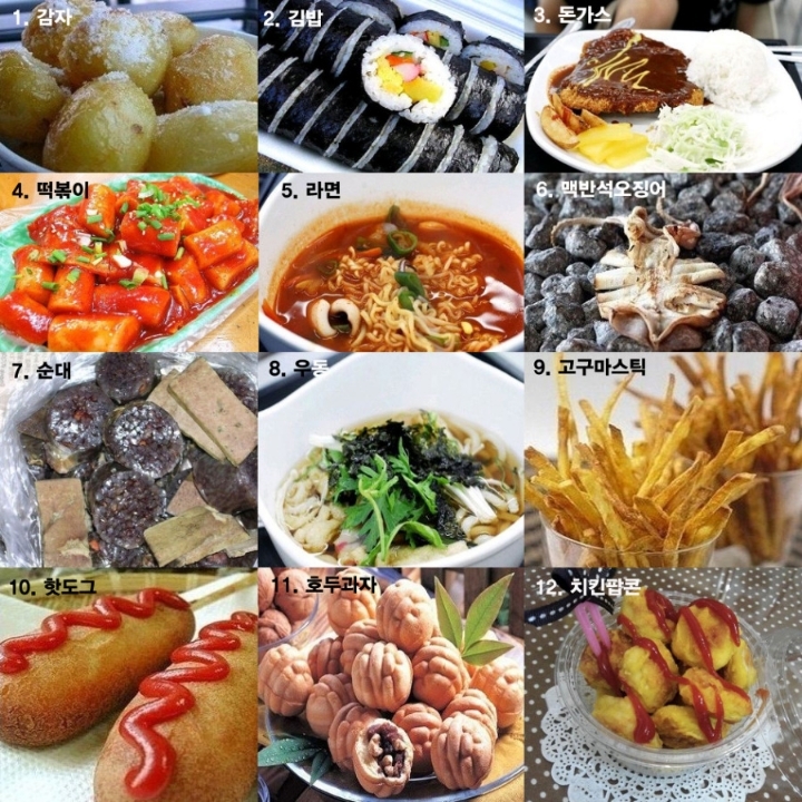 다음중 가장 좋아하는 휴게소 음식은? | 인스티즈