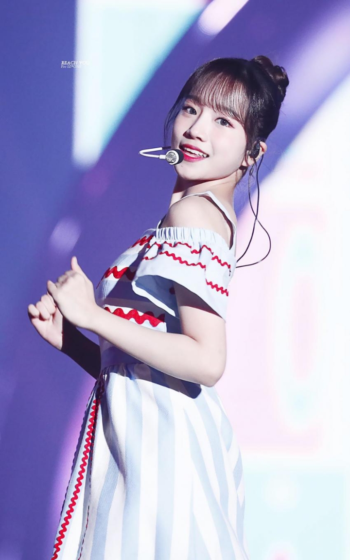 아이즈원 조유리 똥머리 | 인스티즈